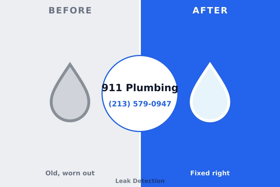 Before and after: plumbing repair Ridgeville, SC